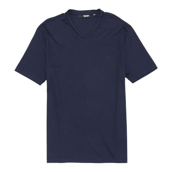 Murano Other - Murano Liquid Luxury Classic-Fit Short-Sleeve V-Neck Tee Large Blue